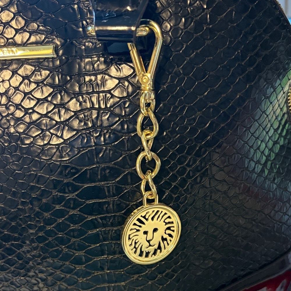 Anne Klein Dome Satchel Faux Leather Handbag | EUC - Picture 3 of 11